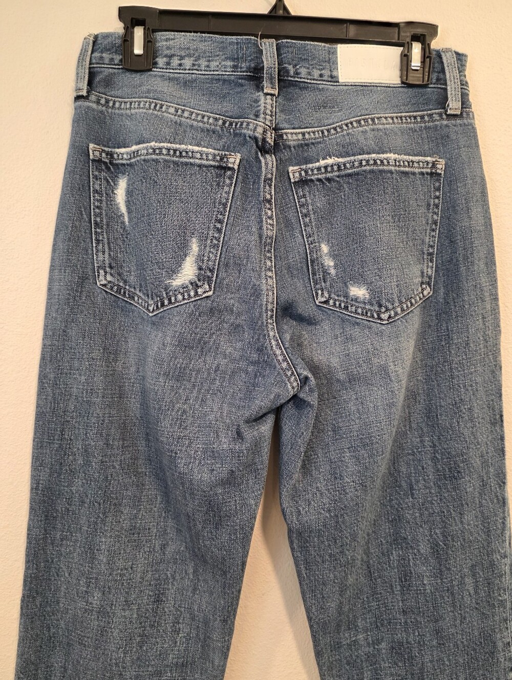 Pistola Charlie High Rise Straight Leg Jeans in Eternal - Picture 5 of 6